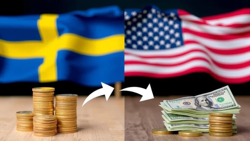 Vad kostar kronan mot dollarn idag