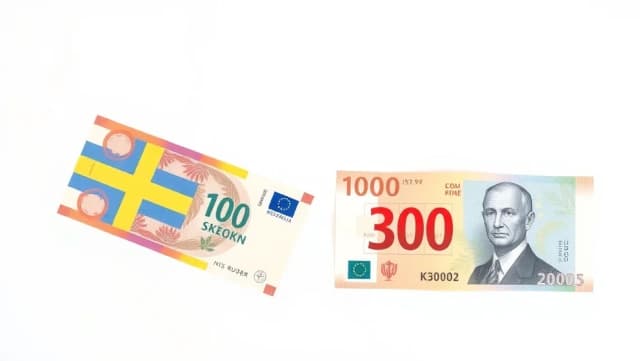 Kursen för svenska kronan mot rubeln