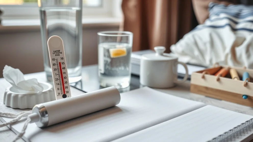 Feber som kommer och går hos vuxna