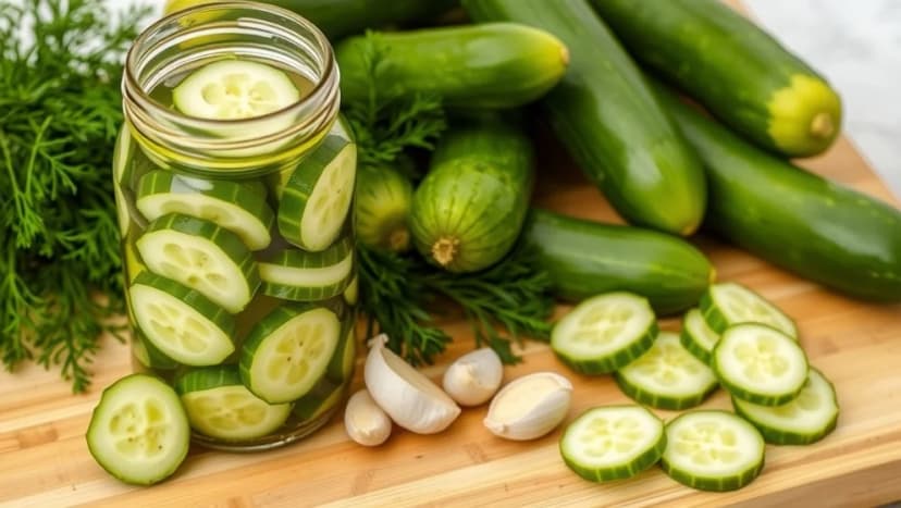 Gör inlagd gurka snabb på bara 1-2-3 dagar