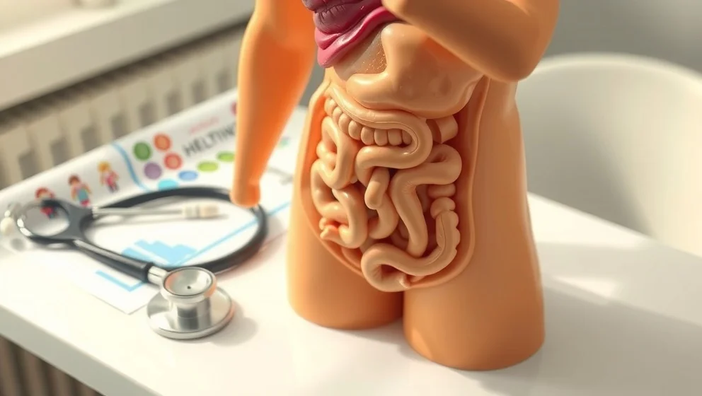 Ont i vänster sida av magen långt ner