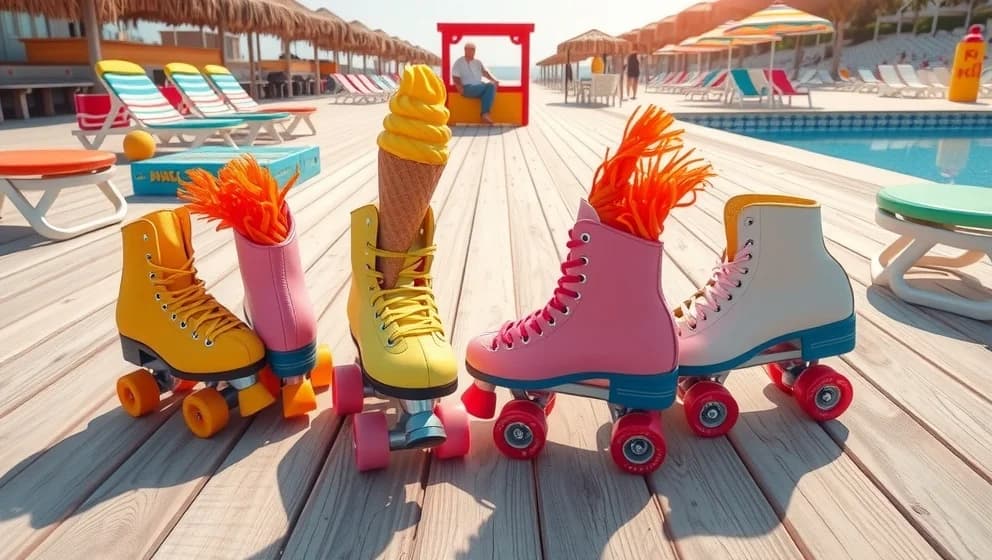 Rollistan i sommaren med släkten