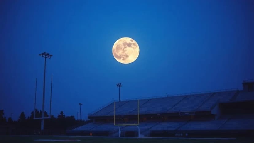 Ser du månen där du är ikväll